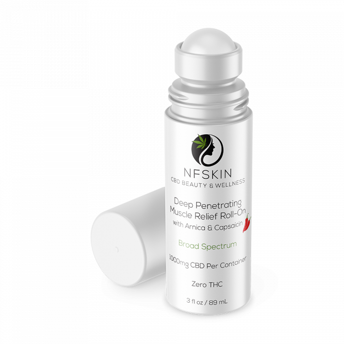 Deep Muscle Relief RollOn with Arnica + Capsaicin 1000mg